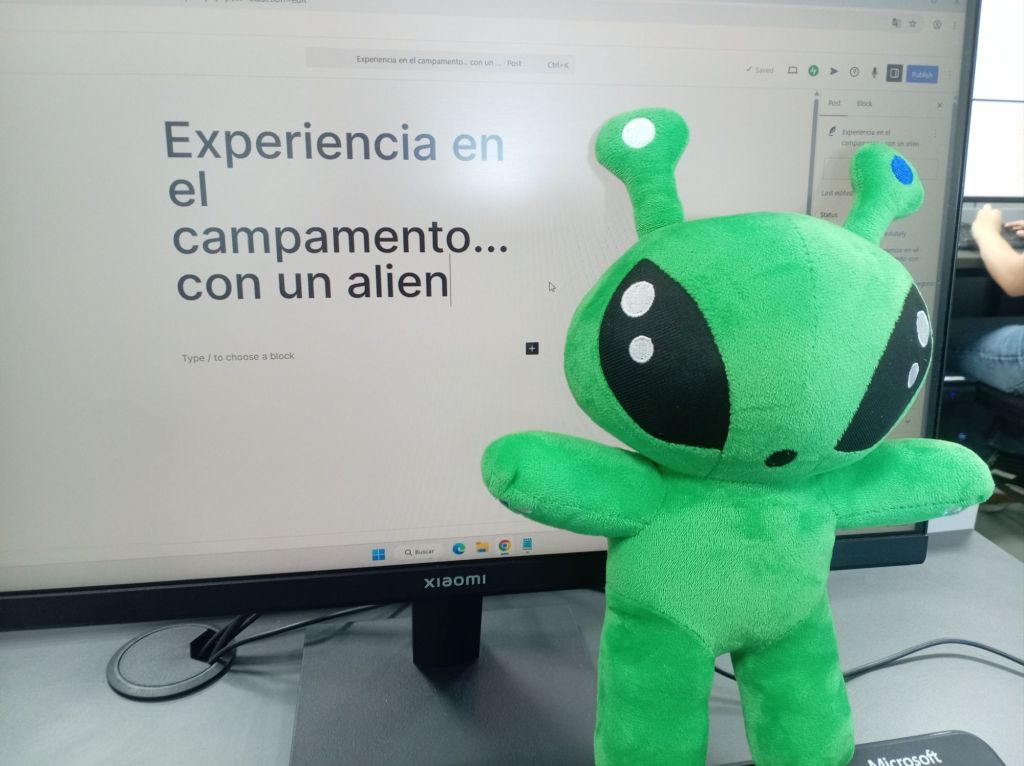 MI EXPERIENCIA EN EL CAMPAMENTO CON UN&nbsp;ALIEN